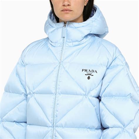 light blue prada jacket|Prada jackets for women.